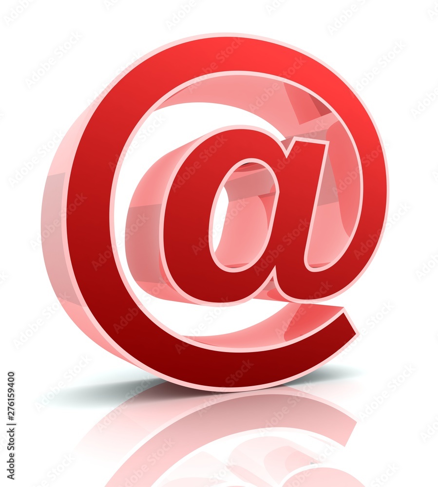 e mail sign 3d illustration isolated e mail sign 3d illustration isolated
