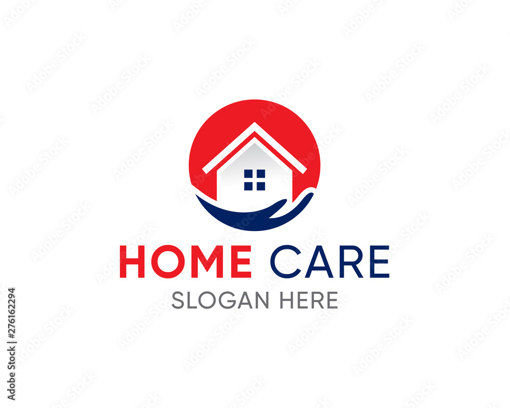 House Care logo Template, Medical House Logo House Care logo Template, Medical House Logo