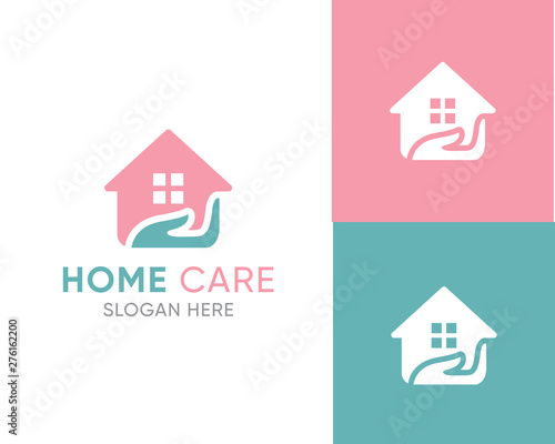 House Care logo Template, Medical House Logo