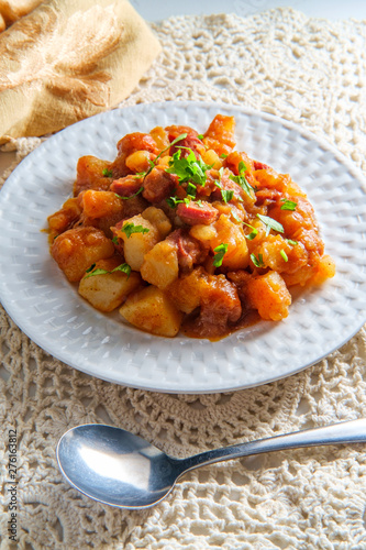 Hungarian Potato Goulash Stew photo