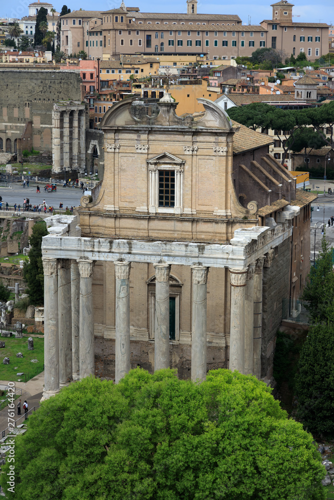 Roman forum, Palatine Hill.