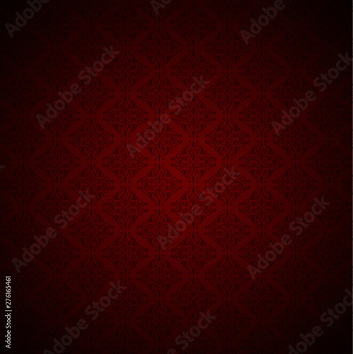Vector illustration of red background
