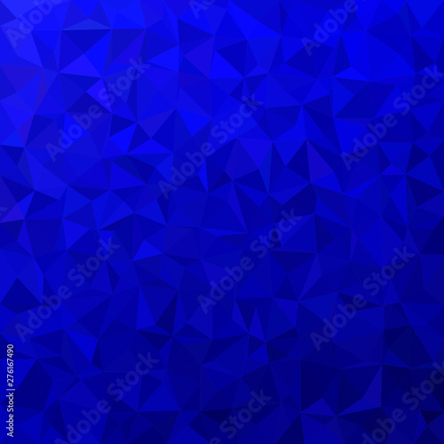 Dark blue polygonal illustration, which consist of triangles.