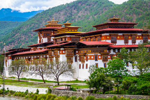 Punakha Dzong, The most beautiful Dzong or the Administrative House in Bhutan