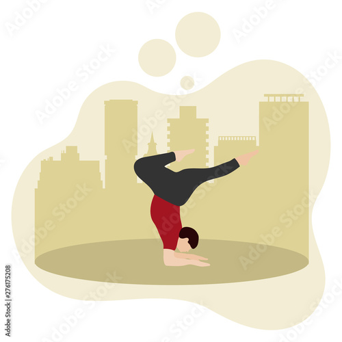 People sport yoga website Healthy lifestyle