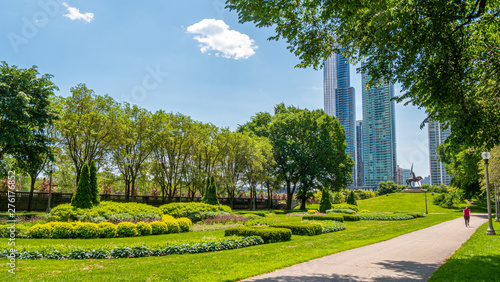 Beautiful Grant Park in Chicago - travel photography