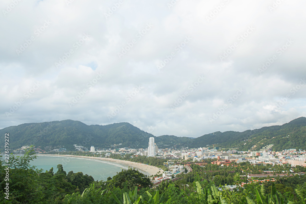 Fototapeta premium Nature view At Patong Beach Phuket Thailand