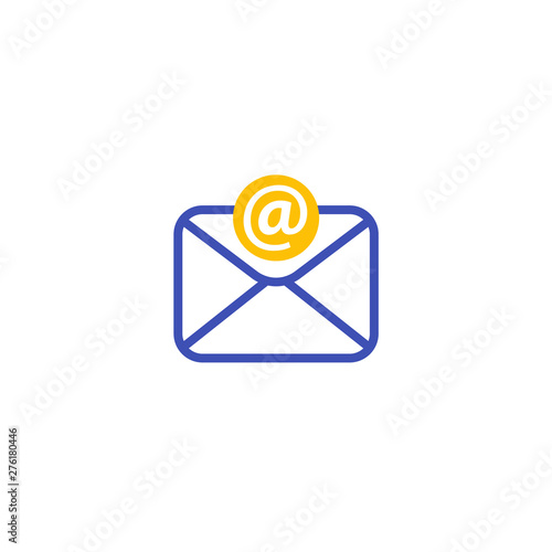 Free Download email, incoming mail icon on white - GFXLoad
