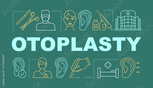 Otoplasty word concepts banner