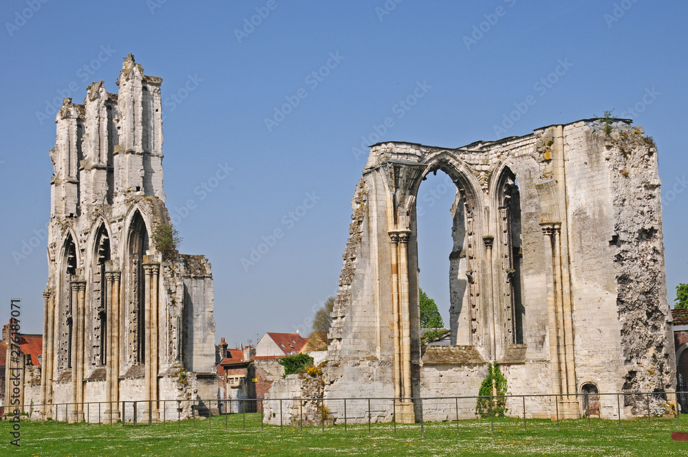 Saint Omer, le rovine dell'Abbazia di Saint Bertin - Pas-de-Calais, Hauts-de-France