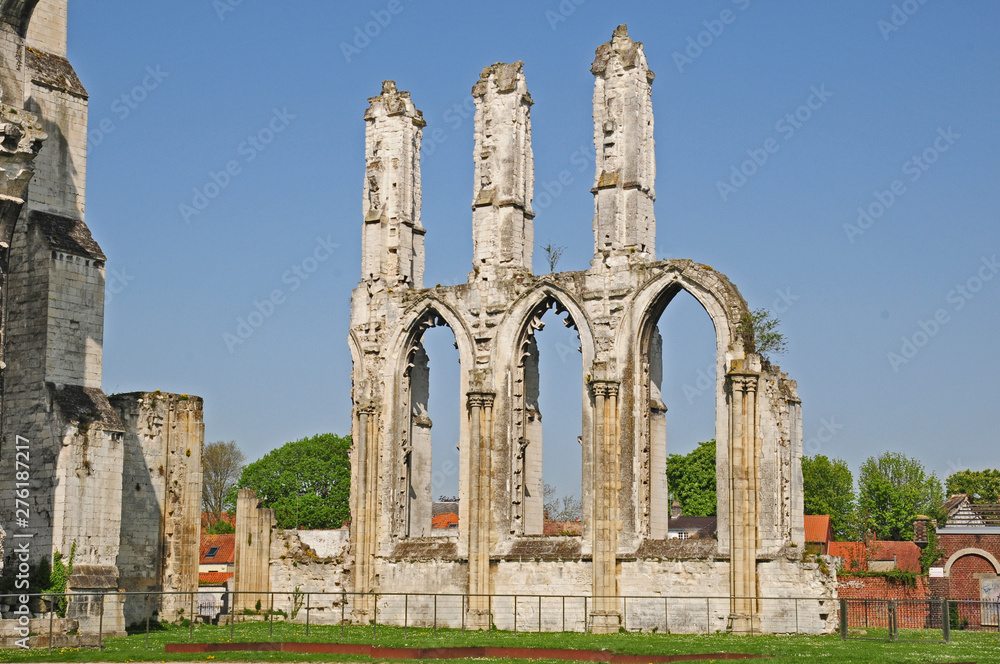 Saint Omer, le rovine dell'Abbazia di Saint Bertin - Pas-de-Calais ...