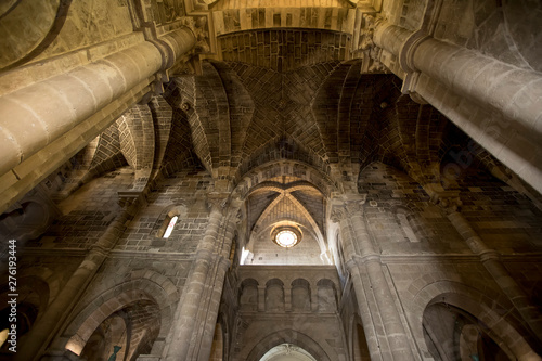 Interior of San Giovanni Battista church in Matera, Italy photo