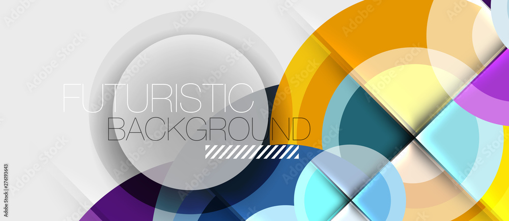 Circular geometrical design template Circular geometrical design template