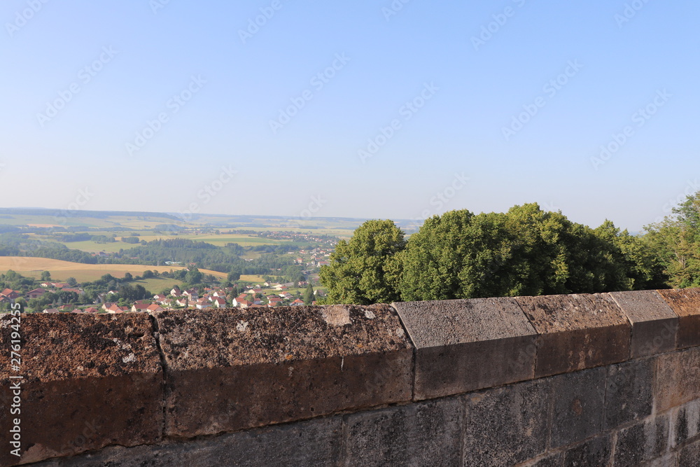 Ville de Langres - Fortifications et chemin de ronde - Département de la Haute Marne