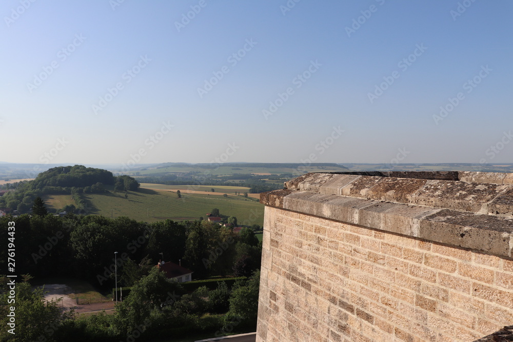 Ville de Langres - Fortifications et chemin de ronde - Département de la Haute Marne