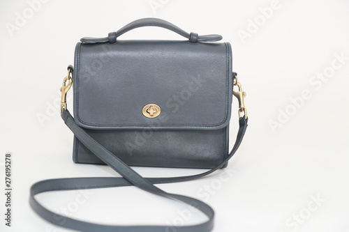 gray vintage handbag collection - Image