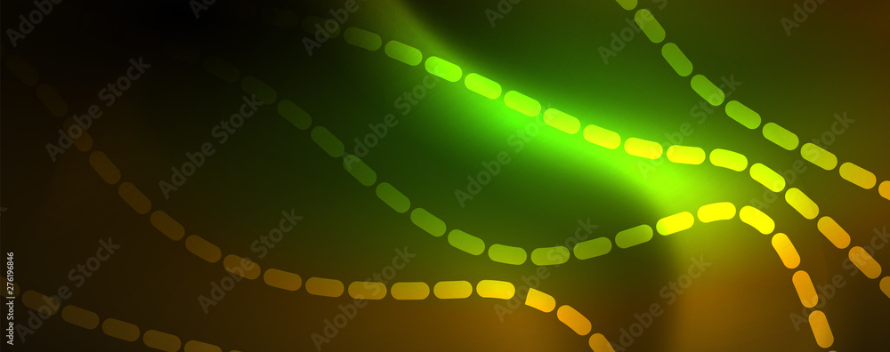 Shiny neon lines techno magic futuristic background, magic energy space light concept, abstract background wallpaper design Shiny neon lines techno magic futuristic background, magic energy space light concept, abstract background wallpaper design
