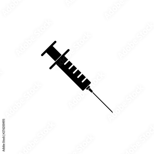 Syringe Injection Icon Vector Illustration - Vector