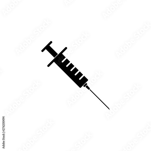 Syringe Injection Icon Vector Illustration - Vector