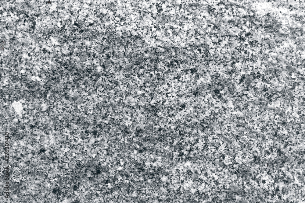 Mottled surface of granite.