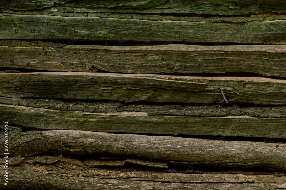 Wooden forest wall, brown background, texture Wooden forest wall, brown background, texture