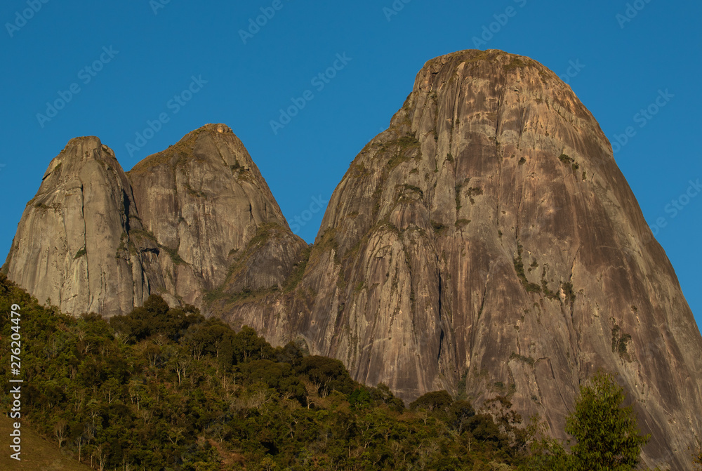Three rock mountains