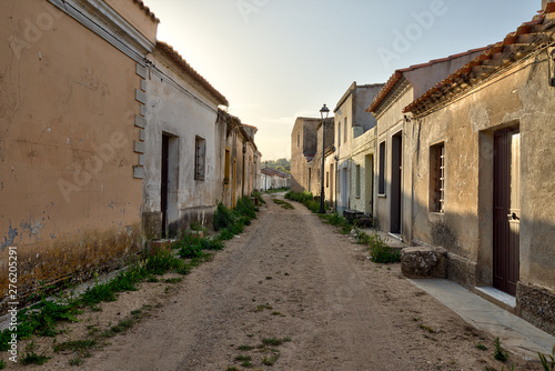 Verlassene Stadt in Sardinien