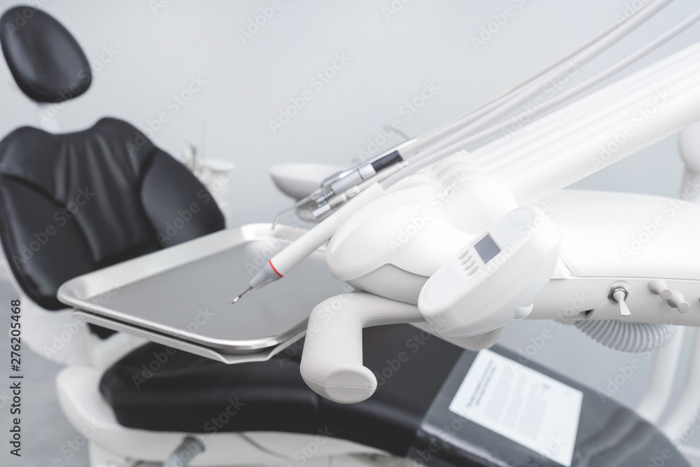 Dental chair in a dental office Dental chair in a dental office