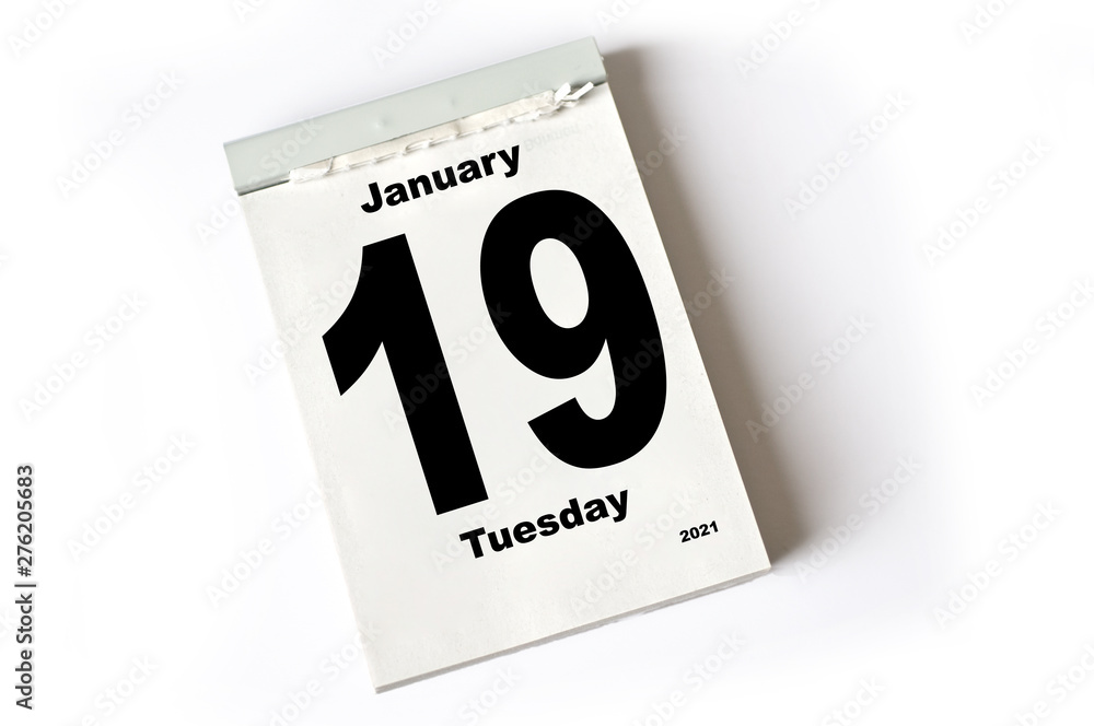 19. January 2021 19. January 2021
