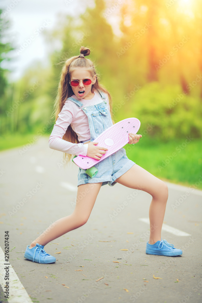 Naklejka premium skateboard for kids