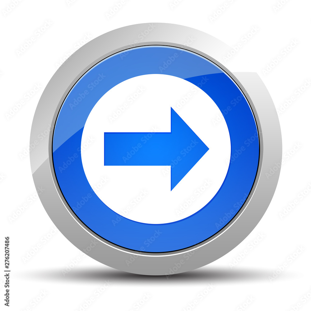 Next icon blue round button illustration Next icon blue round button illustration