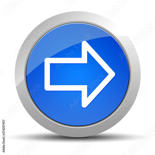Free Download Next icon blue round button illustration - GFXLoad