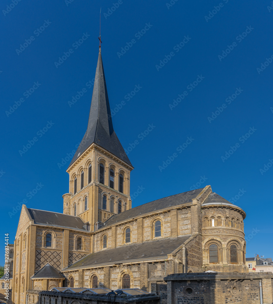 Le Havre, France - 05 31 2019: St. Vincent de Paul Church