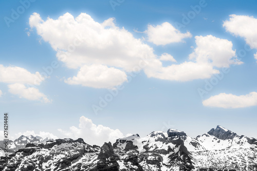 Sicht von der Rotenflue in Richtung schwyzer Alpenkette photo