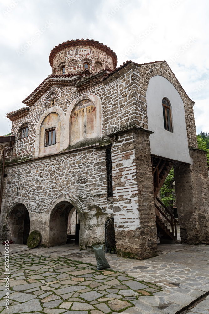 Bell Tower of medieval Bachkovo Monastery Dormition of the Mother of God, Bulgaria