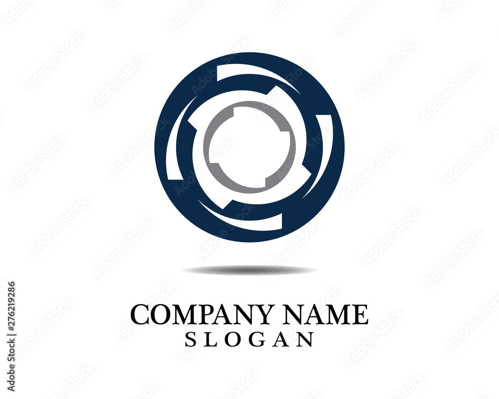 Vortex circle logo and symbols template icons app Vortex circle logo and symbols template icons app
