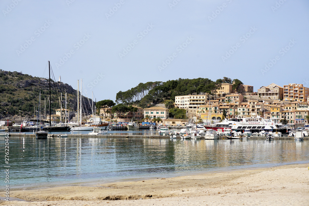 boats in the harbor