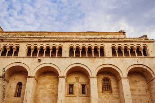 Part of ancient building in Italy