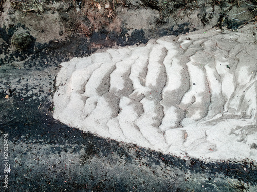 Abstract wet sand Texture background