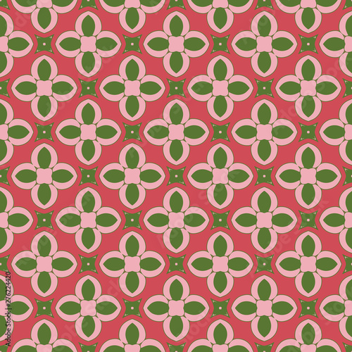 Abstract floral pattern. Ve...