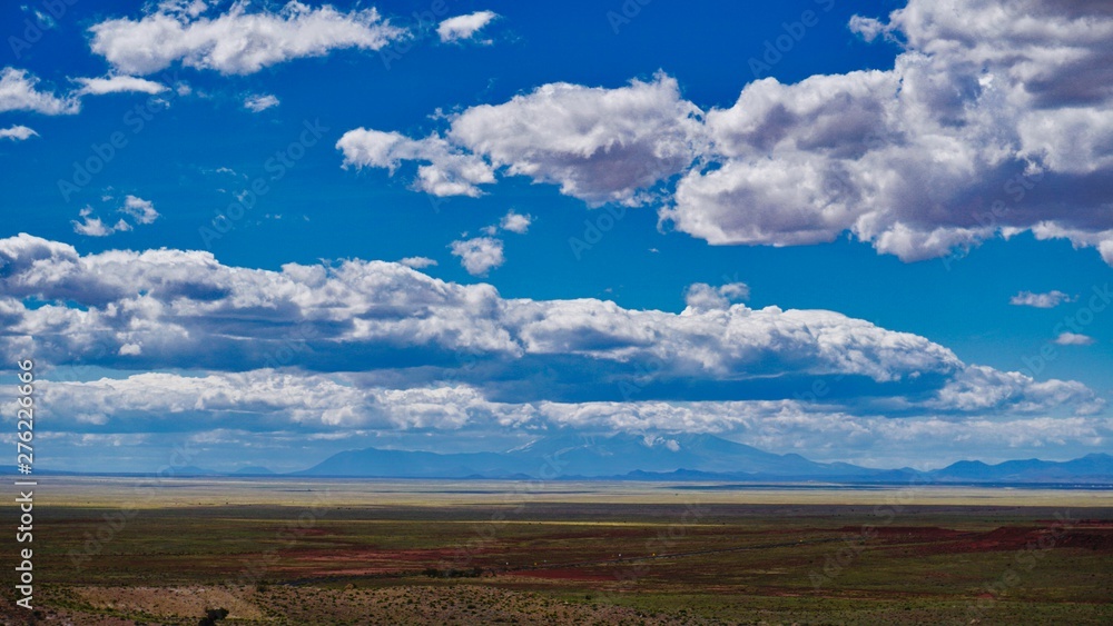 landscape with blue sky and clouds landscape with blue sky and clouds