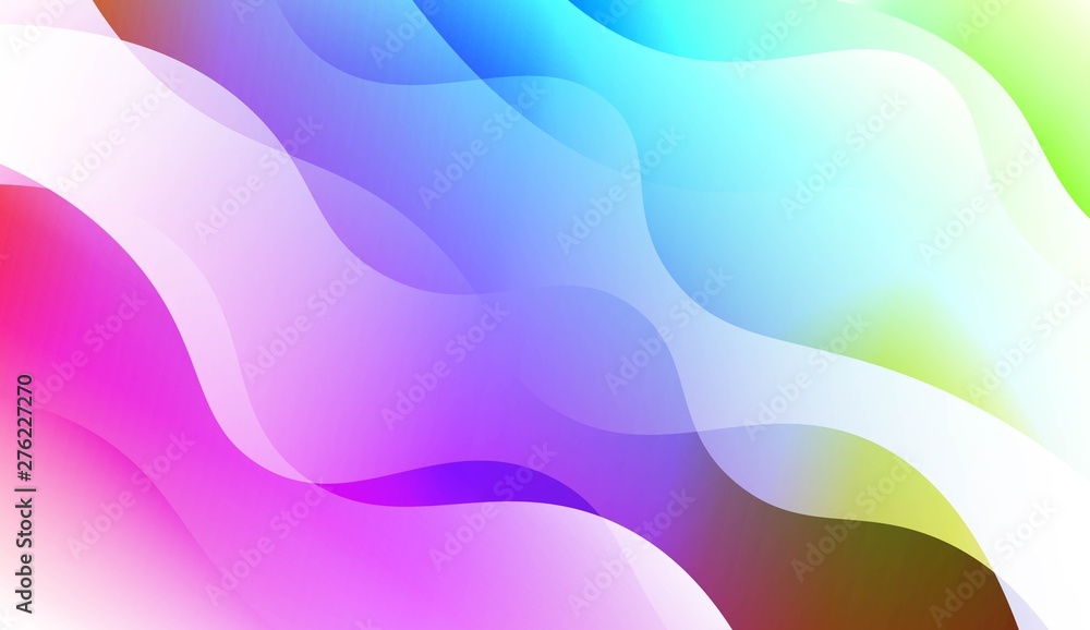 Modern Waves. Futuristic Technology Style Background. For Cover Page, Landing Page, Banner. Vector Illustration with Color Gradient. Modern Waves. Futuristic Technology Style Background. For Cover Page, Landing Page, Banner. Vector Illustration with Color Gradient.