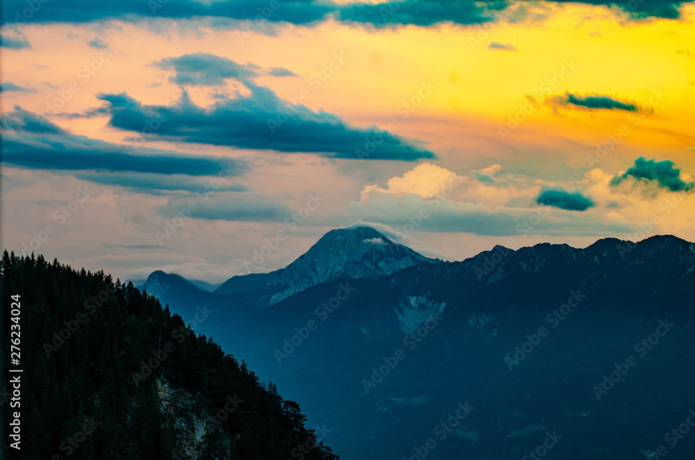 Obraz premium Wettersturz