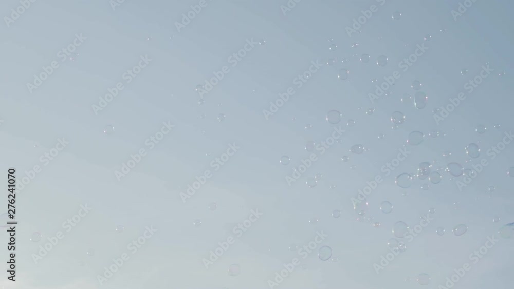 Bubble blowers high in the sky Bubble blowers high in the sky
