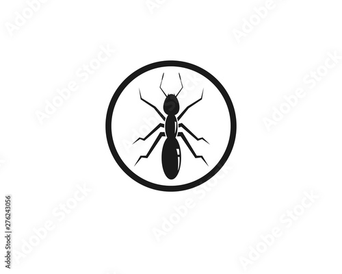 Ant Logo template vector illustration design © amin