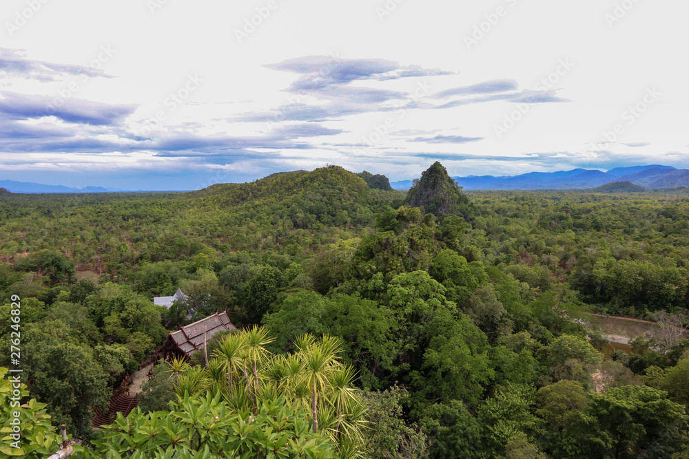 Obraz premium High view from one place in Thailand
