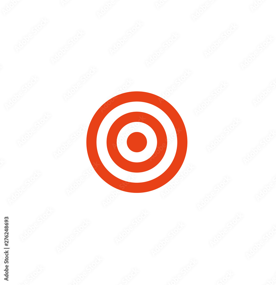 Red Target Icon Red Target Icon