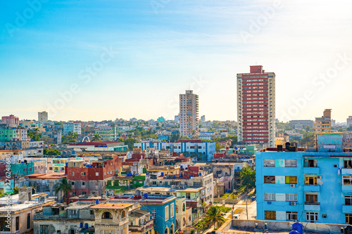 Panoramic View of Havana  Cuba.