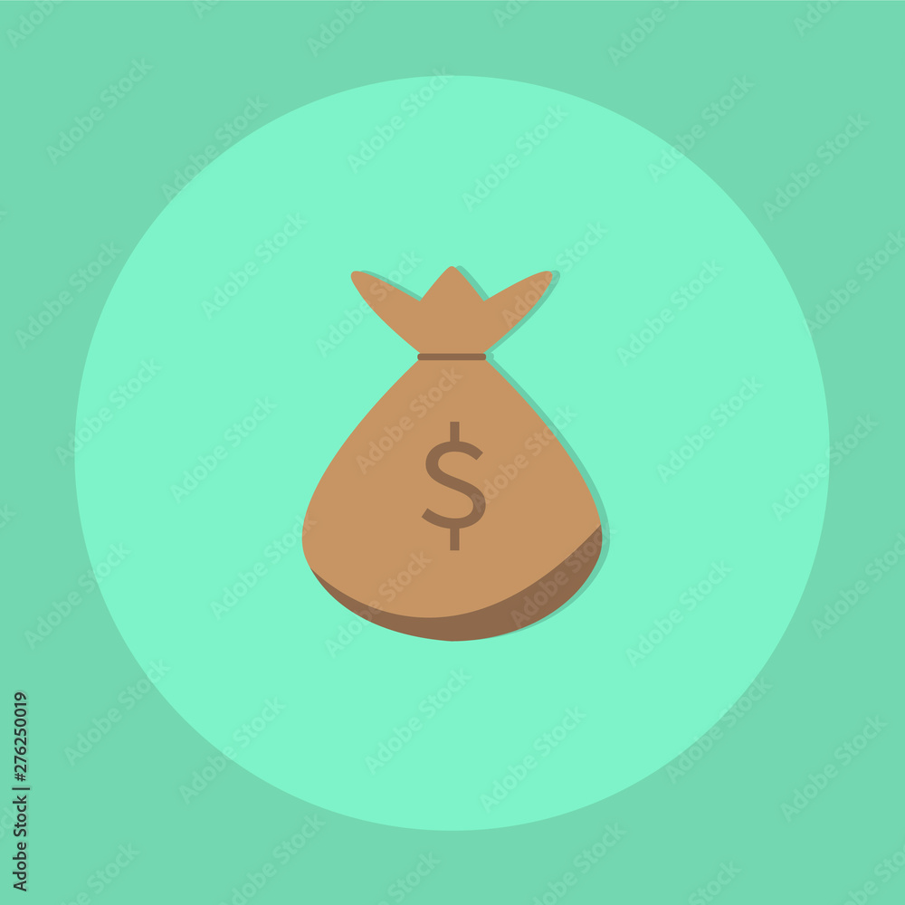 Business money bag Icon Business money bag Icon