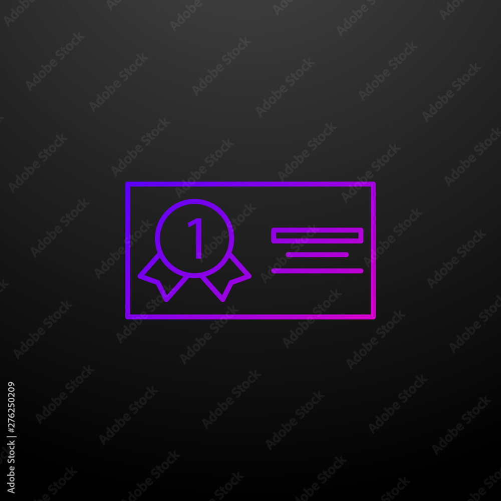 certificate nolan icon. Elements of awards set. Simple icon for websites, web design, mobile app, info graphics certificate nolan icon. Elements of awards set. Simple icon for websites, web design, mobile app, info graphics